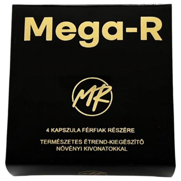 MEGA R - természetes étrend kiegészítő kapszula férfiaknak (4db)