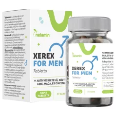   Xerex for Men - maca + cink étrend-kiegészítő férfiaknak (37 db)