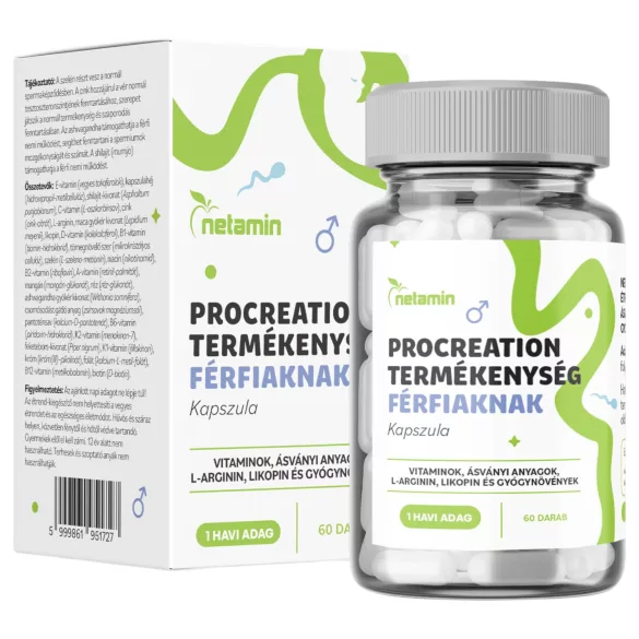 Procreation - fogantatást segítő étrend-kiegészítő kapszula (60 db)