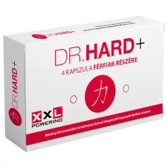   Dr. Hard+ - erős, étrend-kiegészítő kapszula férfiaknak (4 db)