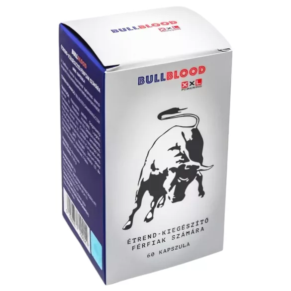 BullBlood - étrend-kiegészítő kapszula férfiaknak (60 db)