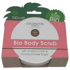   Coconutoil - Bio Testradír Kávéval & Kókuszvirágcukorral (100ml)