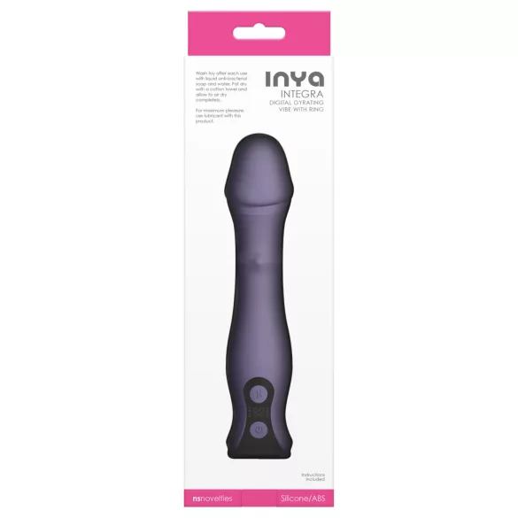 NS Novelties - lökő, forgó vibrátor (lila)