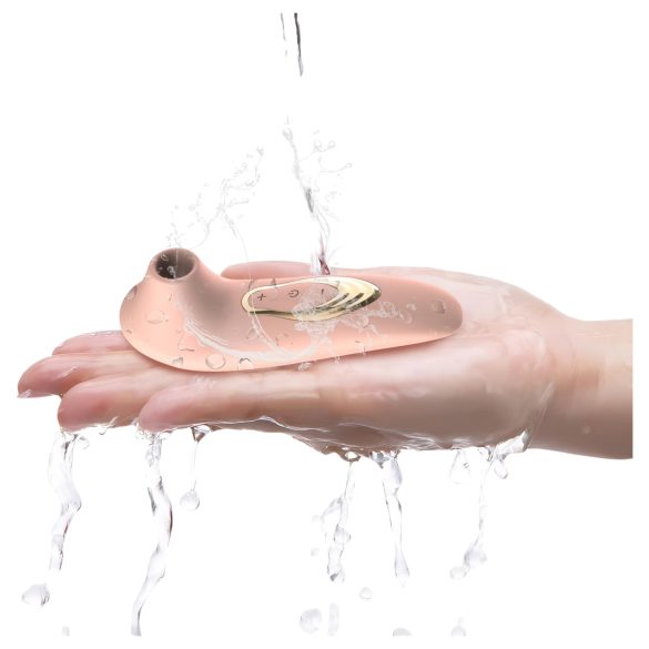 AlvUp - léghullámos csiklóizgató vibrátor (pink)