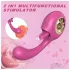 Sex HD - nyelves csiklóizgató és G-pont vibrátor (piros)