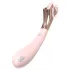 Sex HD - akkus, cseppálló vibrátor ingerkerékkel (pink)