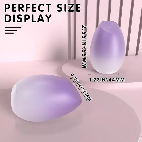 Sex HD - 2in1 bimbó- és csiklóizgató (lila)