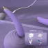 Sex HD - padlizsán vibrátor (lila)