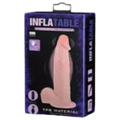   Baile Inflatable - felfújható élethű vibrátor (testszínű)