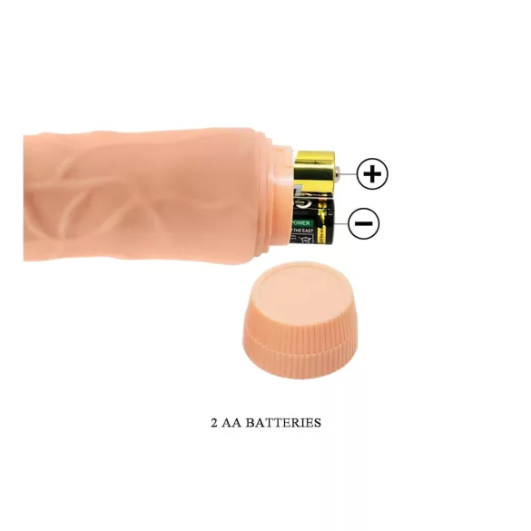 Baile Barbara - élethű vibrátor - 19,5 cm (testszínű)