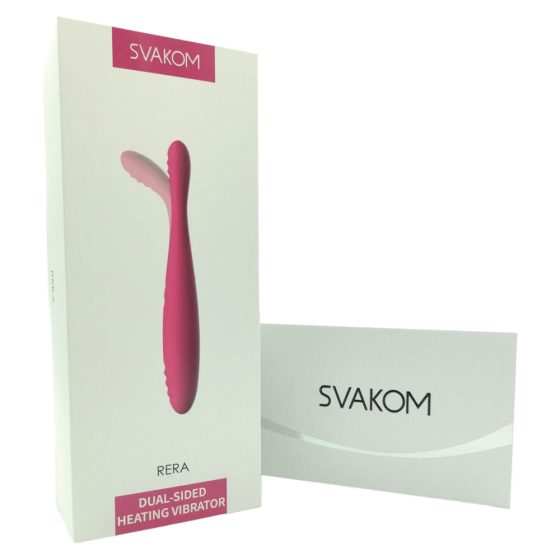 Svakom Rera - akkus, melegítős G-pont vibrátor (pink)