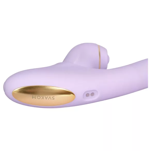 Svakom DuoGlow - okos G-pont és csiklóizgató vibrátor (lila)