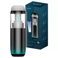   Kaotik Labs Cocoon - melegítős vibráló interaktív maszturbátor (átlátszó)