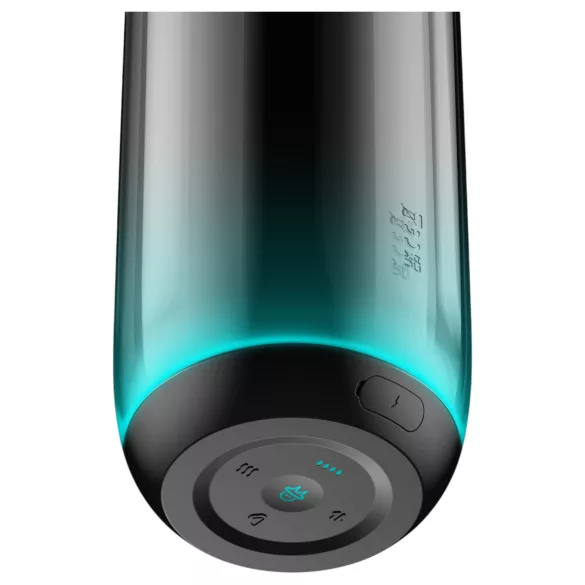Kaotik Labs Cocoon - melegítős vibráló interaktív maszturbátor (átlátszó)