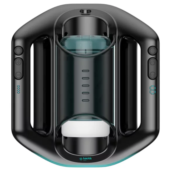 Kaotik Labs Jetpack - kétkezes automata interaktív maszturbátor (fekete)