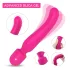 Sex HD Iris - 2 motoros melegítő wand masszírozó vibrátor (pink)