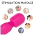 Sex HD Iris - 2 motoros melegítő wand masszírozó vibrátor (pink)