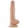 Lovetoy Real Extreme - tapadókorongos dildó - 21cm (natúr)