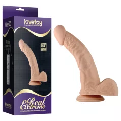   Lovetoy Real Extreme - testszínű élethű G-pont dildó (21 cm)