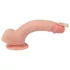 Lovetoy Nature Cock - tapadókorongos élethű dildó - 21 cm (natúr)