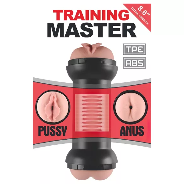 Lovetoy - punci és popsi maszturbátor férfiaknak (testszínű)