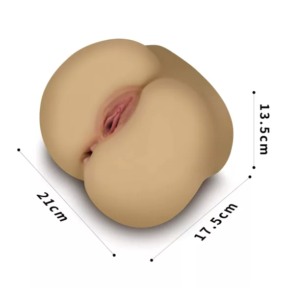 Lovetoy Streetgirl's 4 - női torzó maszturbátor műpuncival (testszínű)