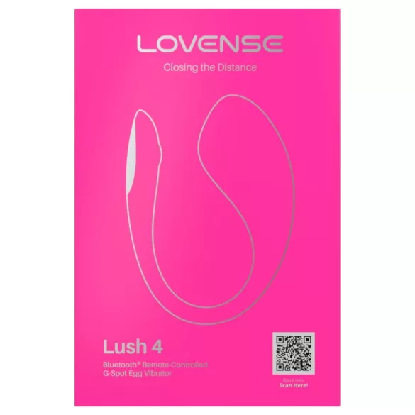 LOVENSE Lush 4 - okos vibrotojás (pink)