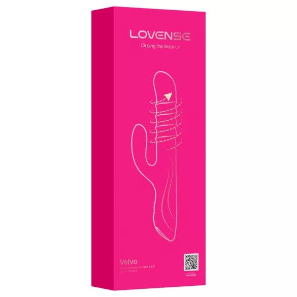 Lovense Velvo - Forgó gyöngyös G-pont és csiklóizgató vibrátor