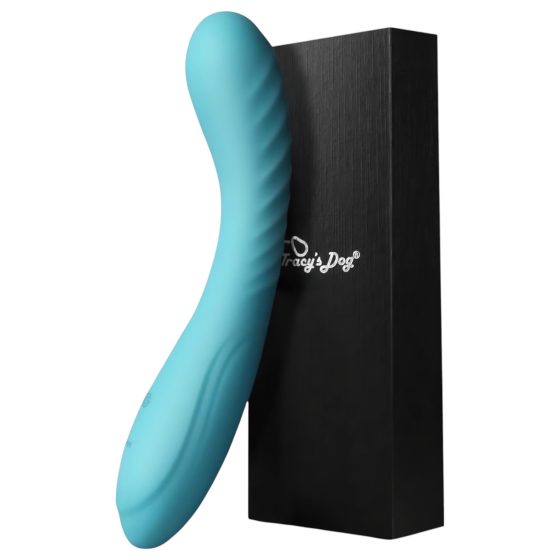 Tracy's Dog Teal Vibe - vízálló, akkus G-pont vibrátor (türkiz)