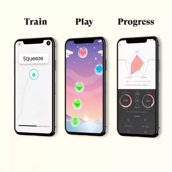 Perifit - okos, akkus gésagolyó (pink)