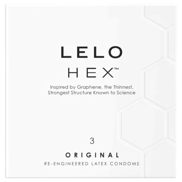 LELO Hex Original - luxus óvszer (3 db)