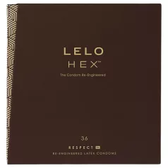 LELO Hex Respect XL - luxus óvszer (36 db)