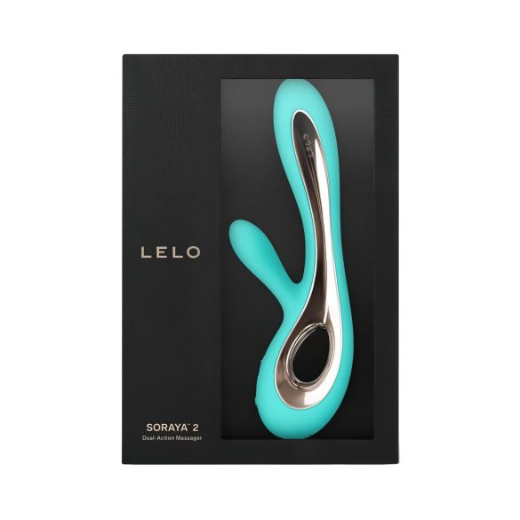 LELO Soraya 2 - csiklókaros vízálló vibrátor (türkiz)