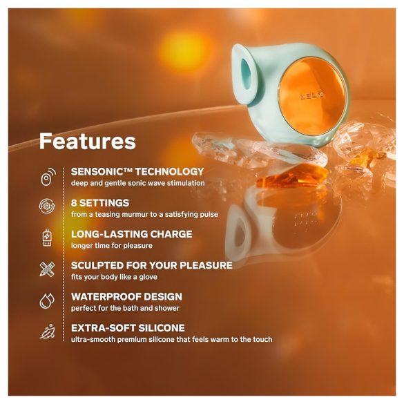 LELO Sila - vízálló, hanghullámos csiklóvibrátor (pink)