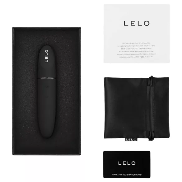 LELO Mia 3 - utazó rúzs vibrátor (fekete)