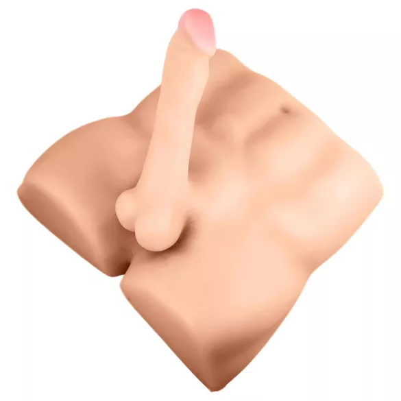 Blush X5 Rough Rider - férfi torzó (natúr)