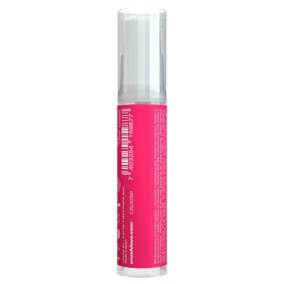 Crushious Steal My Kisses - ízes síkosító, eper-pezsgő (10ml)