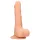 RealRock Dong 7 - élethű, herés dildó (17 cm, testszínű)