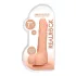 RealRock Dong 7 - élethű, herés dildó (17 cm, testszínű)