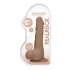 RealRock Dong 10 - élethű, herés dildó (25cm) - sötét natúr