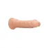 RealRock Dong 9 - élethű dildó (23cm) - natúr