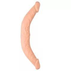 RealRock Double Dong 14 - dupla dildó (36cm) - natúr