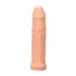 RealRock Penis Sleeve 6 - péniszköpeny (17 cm, testszínű)