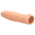 RealRock Penis Sleeve 6 - péniszköpeny (17 cm, testszínű)