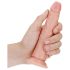 RealRock Slim - realisztikus dildó - 15,5cm (natúr)