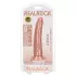 RealRock Slim - realisztikus dildó - 15,5 cm (testszínű)