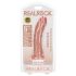RealRock - tapadókorongos realisztikus dildó - 15,5cm (natúr)
