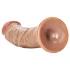 RealRock - realisztikus dildó - 15,5cm (sötét natúr)