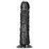 RealRock - tapadókorongos realisztikus dildó - 15,5cm (fekete)