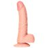RealRock - tapadókorongos, realisztikus dildó - 15,5cm (natúr)